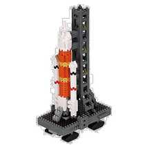 Japan Direct Mail (Japan Direct Mail) Kawada Riverfield Nanoblock Nano Building Blocks Rocket Launch Pad N