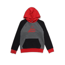 Direct mail from Japan UNDER ARMOR (Under Armor) childrens Rival Fleece color block hoodie 1379