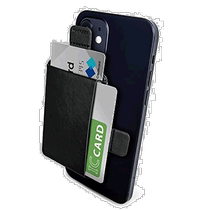 (Direct mail from Japan) Yilike iPhone12 mobile phone card holder magnetic adsorption MagSafe compatible black
