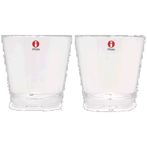 Japan direct mail iittala aitala aalto crystal ripples glass with glass to cup