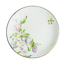 Japan Direct Mail Wedgwood Sweet Plum Damask 17cm Dessert Plate