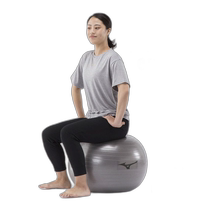 Japan direct mail MIZUNO balance ball 55 cm with pump fitness balance for men C3JET20307