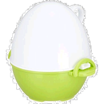 (Japan Direct Mail) Yoshikawa Yoshikawa Microwave Oven Special Box Electronic Microwave Supplies Egg Boiler Green