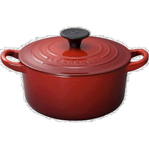Japan Direct Post (Japan Direct Post) Le Creuset Cool colour enamel pan 16cm Cherry red gas fire IH