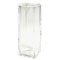 (Direct mail from Japan) Kartell square reagent bottle (standard type made of PS 2 transparent sides) 2-478-01