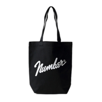 Japan direct mail NUMBER (N)INE mens and womens simple large canvas handbag S24NA001