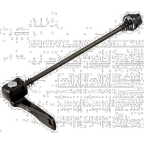 (Direct mail from Japan) SHIMANO quick release accessories mountain bike replacement parts easy to carry