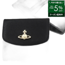 Japan Direct Mail Vivienne Westwood Wallet Womens Mens Bifold Wallet Leather Black 5115