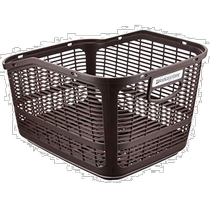 Self-owned｜Bridgestone Bicycle Basket Black Brown Daily Simple Manual