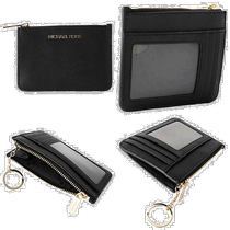 Japan direct mail Michael Kors card holder coin purse socket JET SET 35f7gtvu1l-zipper