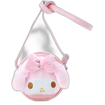 (Direct mail from Japan) Sanrio My Melody face-shaped plush clutch 555274