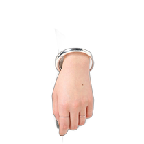 Japanese direct mail LAVER womens asymmetrical silver bracelet 24091587000830
