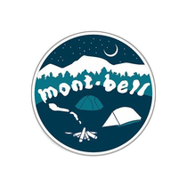 Japan direct mail montbell sticker camping sticker tape