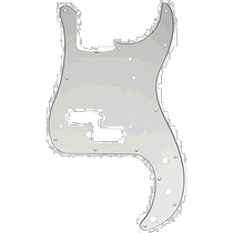(Direct mail from Japan) Fender electric guitar pickguard 13 holes ' 60S PRECISION BASS WHI