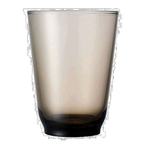 (Direct Mail from Japan) KINTO Kitchenware HIBI Glass Cup Raw Edge Texture Simple 350ml Brown 2687