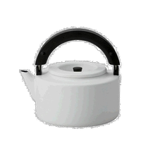 Japan direct mail Japanese style enamel kettle direct fire induction cooker teapot with handle