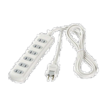 (Direct mail from Japan) buffalo Buffalo digital accessories two-hole power strip 6 ports 3m white