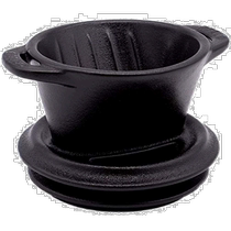 (Japan Direct Mail) Staub Coffee Appliance Handflush Coffee Filter Cup Cast Iron Black Ceramic System 1-2 cups