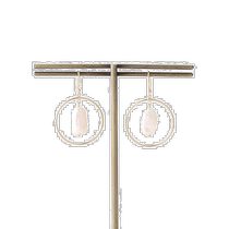 (Direct mail from Japan) COCOSHNIK Womens earrings golden freshwater pearls