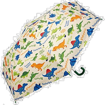(Direct Mail from Japan) Skeda Childrens Folding Umbrella Rain or Shine 50cm Dinosaur Pattern UBOTSR1-