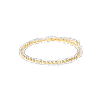 Japan Direct mail Ray BEAMS lady gold wire crystal foot chain 61441366158