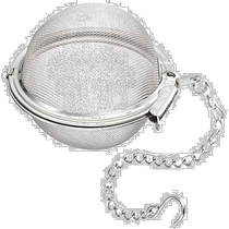 Japan Direct Mail (Japan Direct Mail) Aoyoshi Qingfang Spherical Filter Tea Ware 65mm AQ-V-320 Silver