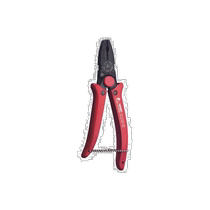 Japan direct mail Keiba hardware tool model PU166R afterburner pliers red 165 clamping tools