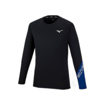 Japanese direct mail Mizuno Unisex long-sleeved basic exercise T-shirt V2MA253309