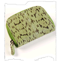 Japanese direct mail sankyo shokai unisex sea snakeskin coin purse with unique design and rich colors