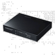 (Direct mail from Japan) Sanwa LAN hub Gigabit switching hub 5-port PoE powered two pairs