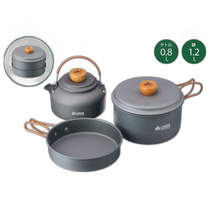 Japan direct mail LOGOS LOGOS cookware and kettle set 81210212 outdoor cookware