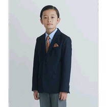 Japanese direct mail green label relaxing childrens elegant navy blue jacket 38721990073