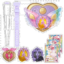 (Direct mail from Japan) TAKARATOMY ARTS Sparkling Wonderful Channel Hot Rising Star Wonderful Cards 4 Pack