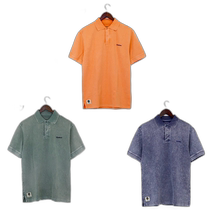 Japan Direct Mail RealBvoice Mens Pigment Polo Shirt INTL PIGMENT POLO SHIRT