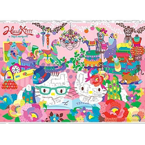 (Direct mail from Japan)Beverly 300-piece Jigsaw Puzzle Hello Kitty Have a Happy Journey (26×38cm)