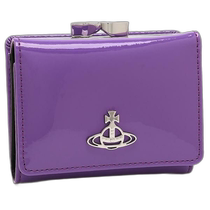 Japanese direct mail Vivienne Westwood womens mini tri-fold wallet 51010018 L001O J401