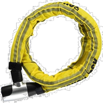 (Japanese direct mail) Yamaha motorcycle lock hard lock YL-02 steel chain lock 1 2m yellow Q5K-YSK-107