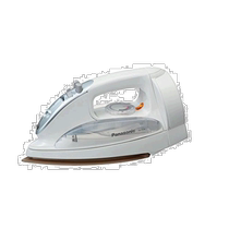 (Japanese direct mail) Panasonic Panasonic Electric iron Line Reel Steam Iron Silver quick and wrinkle