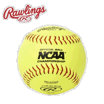Auto-opéré｜Rawlings NCAA couleur officielle de softball de 12 pouces Base officielle de la NCAA de 12 pouces