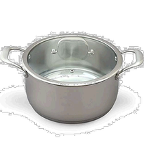 (Direct mail from Japan) IRIS OHYAMA two-hand pot 24cm gas fire compatible with IH dishwashing