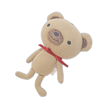 (JAPAN DIRECT MAIL) SHINADA cute little bear plush paparazzi S brown