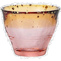 (Direct mail from Japan) ADERIA Hokkaido Glass Wine Container Sake Cup Akane Sky Color 85ml