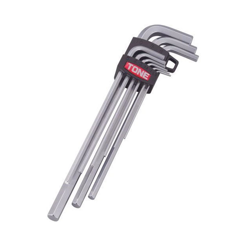 Japan Direct Mail TNE Model AL900 Big Division Class Tool Long Hexagon Lever L Type Wrench Set 9 Pieces Sleeve-Taobao