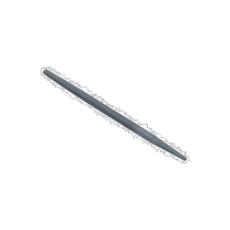 Japan direct mail TRUSCO ironworkers file angle oil mesh knife length 300