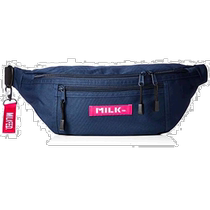 (Japan Direct Mail) Milkfed Stylish Beautifully Backpack Hide Cyan Large Capacity Comfort Travel Delicacy