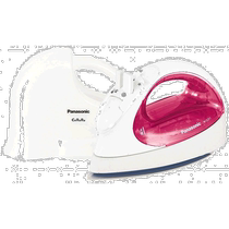 (Direct mail from Japan) Panasonic NI-CL311-P steam iron household handheld lightweight compact