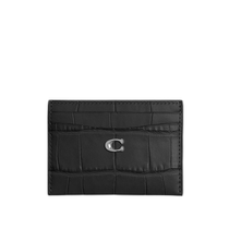 Japan direct mail COACH Womens crocodile pattern card holder CP445 LHBLK