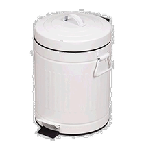 (日本直邮)Pearl Metal踏板式垃圾桶白色大容量分类家用厨房5l