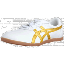 (Japan Direct Mail) Asics Arthur Gym Fitness Shoes Taijiquan White Gold brief breathable 100 hitch