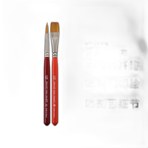 Direct mail from Japan Higuchi Yuko x Holbein 2023 collaborative product brush (flat round) No 6 (